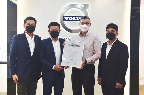 VOLVO CERTIFIED DAMAGE REPAIR CENTRE