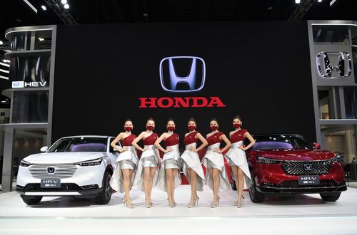 Honda Booth at Motor Show 2022