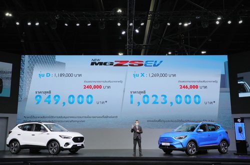 MG - NEW MG ZS EV - Price announcement