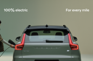 Volvo introduces Electric Car for better driving experience