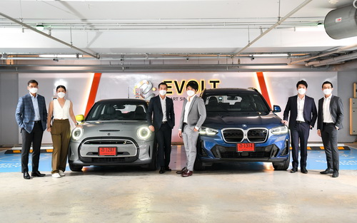 BMW x EVolt partnership announcement