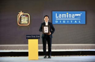 Lamina - Thailand’s Most Admired Brand 2022