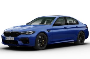 BMW M5 Competition in M Marina Bay Blue