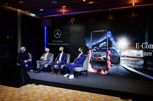 Press Conference - Mercedes-Benz Online Showroom