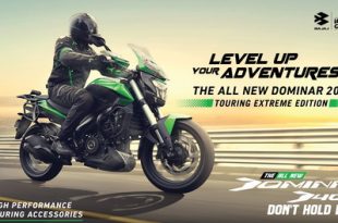 Bajaj Dominar 400 - Touring Extreme Edition - Level up your adventure