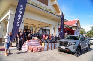 Nissan Flood Relief Caravan delivers necessities to Sisaket Province