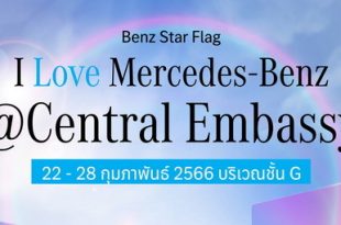 I Love Mercedes-Benz by Benz Star Flag