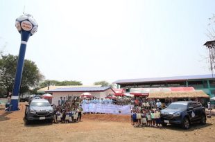 Isuzu gives water for life at Sakon Nakhon