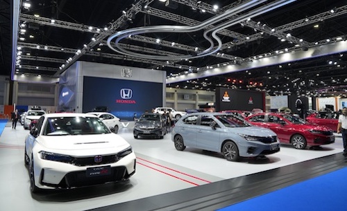 Honda Booth at Bangkok International Motor Show 2023