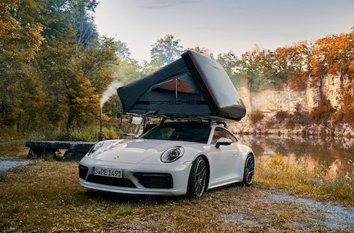 Porsche Taycan 4 Cross Turismo - Porsche Roof Tent