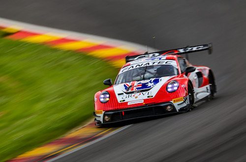 Porsche participated 24 Hours of Spa-Francorchamps (Belgium)