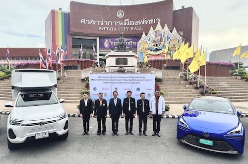 TOYOTA x PATTAYA MOU Signing Ceremony for Decarbonized Sustainable Society