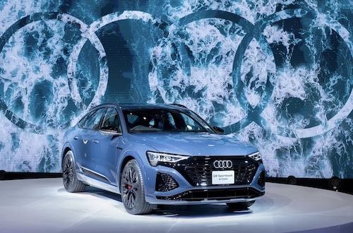 The new Audi Q8 e-tron