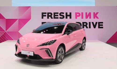 NEW MG4 ELECTRIC _ FRESH PINK