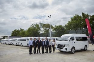 Nissan Delivers 30 URVAN to Land Reform Area Development Office