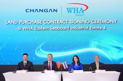 WHA and CHANGAN Land Purchase Contract Signing Ceremony