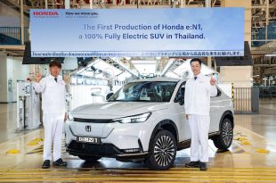 The First Production of Honda eN1 in Thailand