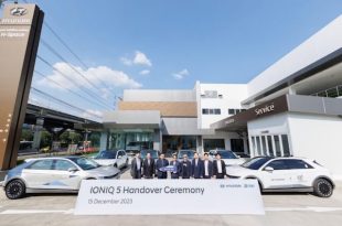 Hyundai Mobility Thailand delivers large order of IONIQ 5 to EVme