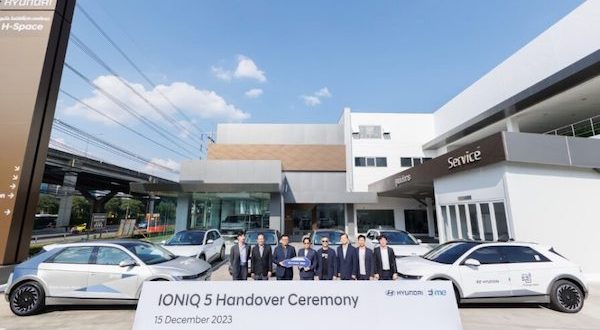 Hyundai Mobility Thailand delivers large order of IONIQ 5 to EVme