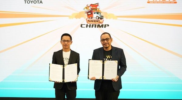 Toyota MOU Mr Bic Shop on Champ 2024