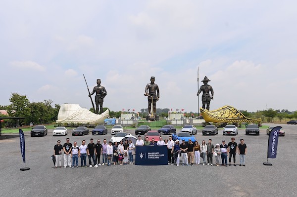 Maserati Owners Club Thailand Trip 2024 Ayutthaya
