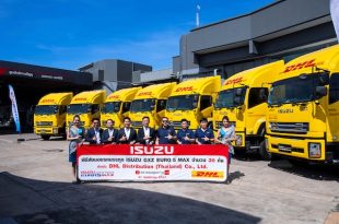 Isuzu Vehicle Delivery to DHL 2024