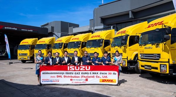 Isuzu Vehicle Delivery to DHL 2024
